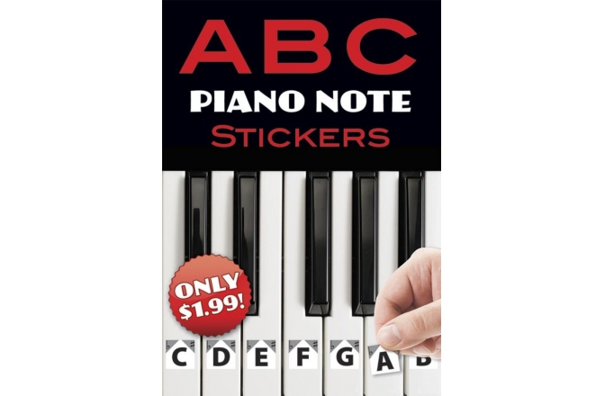 Stickere pentru Clape No brand A B C Piano Note Stickers