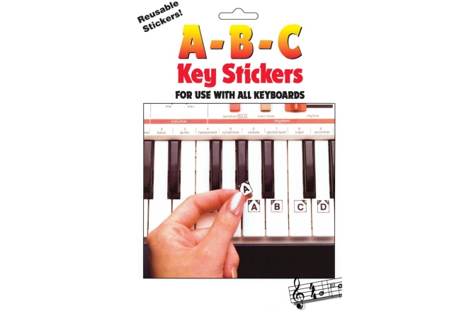 Stickere pentru Clape No brand ABC Keyboard Stickers