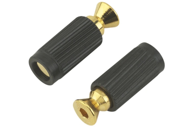 Știfturi / șuruburi FloydRose Floyd Rose  FR1BMMSG - 1000 / Special Bridge Mounting Studs &amp; Inserts - Gold