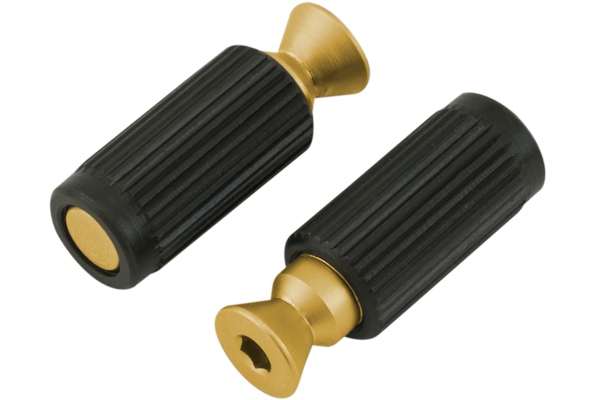FRBMMSISGP - Original Bridge Mounting Studs and Inserts - Satin Gold FRBMMSISGP - Original Bridge Mounting Studs and Inserts - Satin Gold
