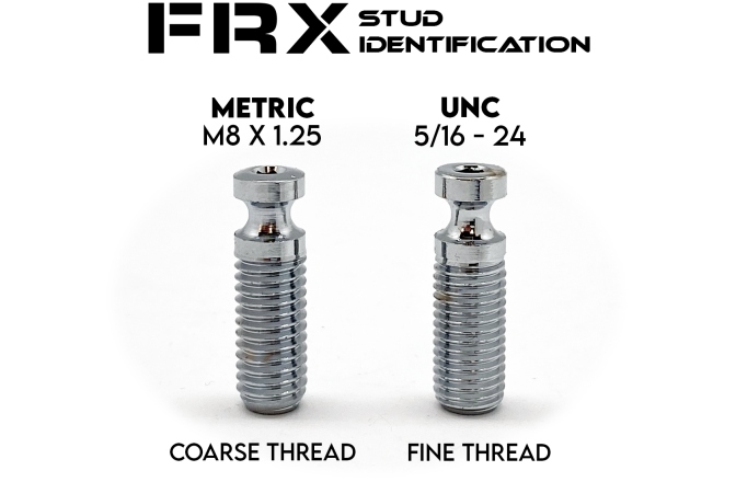 Știfturi / șuruburi FloydRose Floyd Rose  FRXBMSMCP - FRX Bridge Mounting Studs (2 pcs) - Metric - Chrome