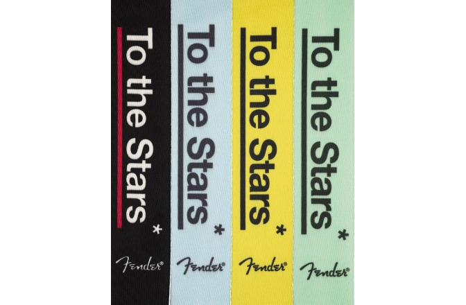 Strap de Chitară Fender Tom DeLonge To The Stars Strap Black