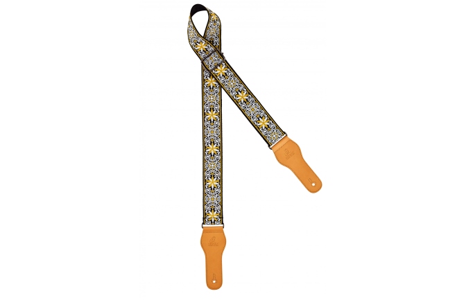 Strap de Ukulele Ortega Classic Yellow Ukulele Strap