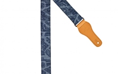 Strap de Ukulele Ortega denim ukulele strap - blue