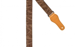 Strap de Ukulele Ortega denim ukulele strap - brown