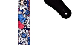 Strap de Ukulele Ortega Nylon Ukulele Strap with Suede - 37mm ''Samurai''
