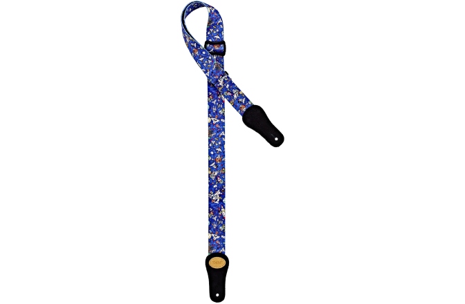 Strap de Ukulele Ortega Nylon Ukulele Strap with Suede - 37mm ''Spaceman''