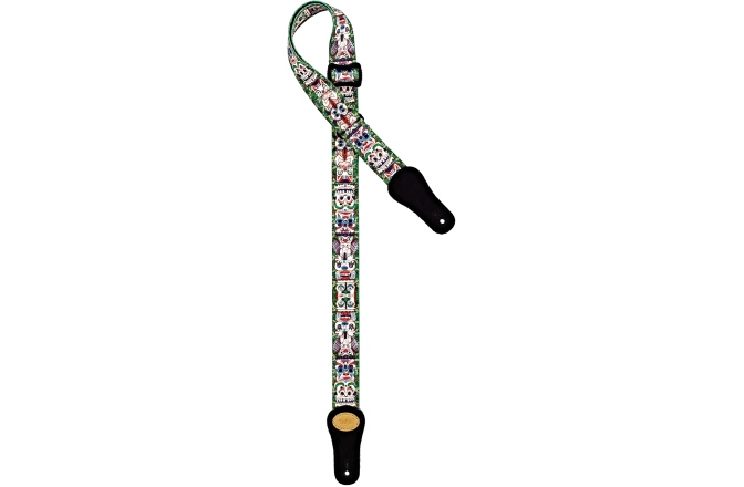 Strap de Ukulele Ortega Nylon Ukulele Strap with Suede - 37mm ''Totem''