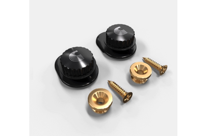 Strap lock Daddario Universal Strap Lock System Gold PW-SLS-03