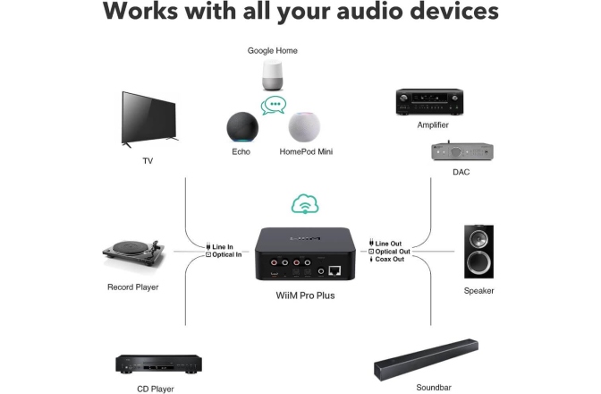 Streamer audio WiiM Pro Plus