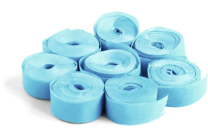 Streamere de hârtie de înaltă calitate TCM FX Slowfall Streamers 5mx0.85cm, light blue, 100x