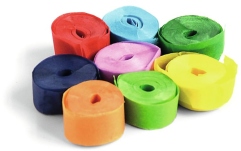 Streamere de hârtie de înaltă calitate TCM FX Slowfall Streamers 5mx0.85cm, multicolor, 100x