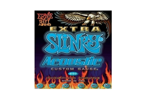 Ernie Ball 2150 Extra Slinky PhBronze  — 2