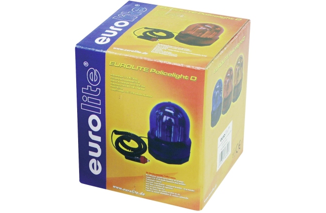 Stroboscop auto de politie Eurolite Police Beacon COL-1221 blue 12V/21W
