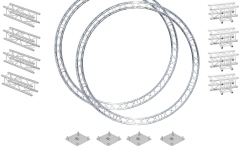 Structură metalică circulară Alutruss Truss set QUADLOCK 6082 circle 6.6x3.5m