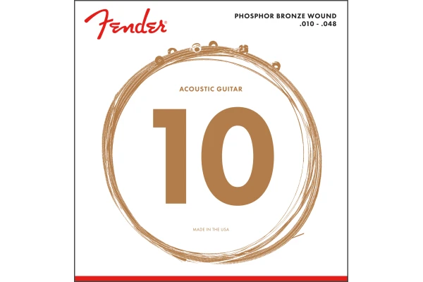 Fender Phosphor Bronze 60XL 10-48 — 2