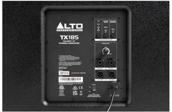 Subwoofer activ Alto TX18S