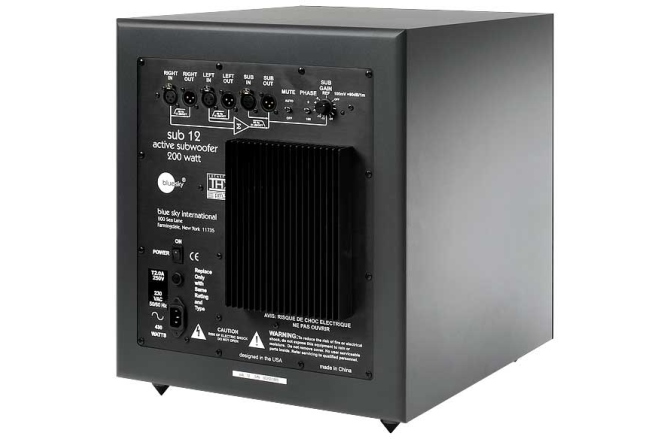 Subwoofer activ de studio Blue Sky Sky System Sub 12 