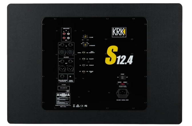 Subwoofer de studio activ KRK S12G4 Studio Subwoofer
