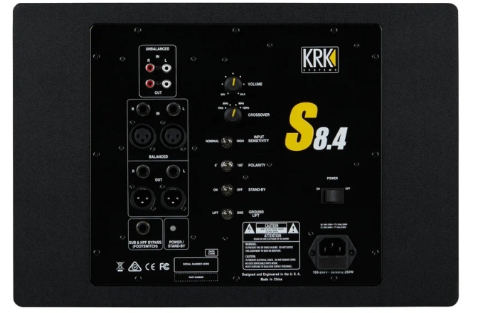 Subwoofer de studio activ KRK S8G4 Studio Subwoofer