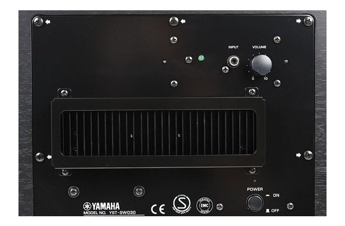 Subwoofer Hi-Fi Yamaha YST-SW030 Black