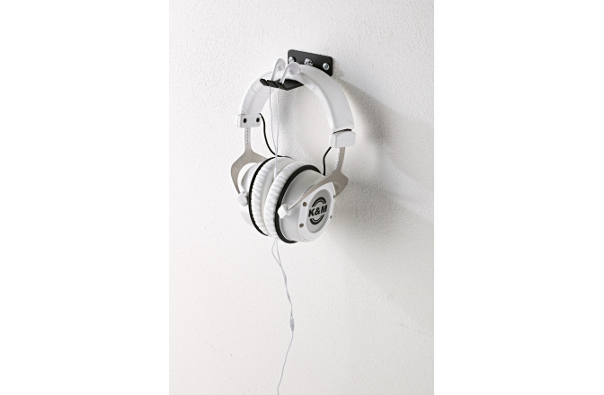 Suport căști K&M 16311 headphone wall holder white