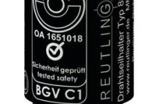 Suport de cablu REUTLINGER Cable Glider Type 80SVIII-GK20/40 bk