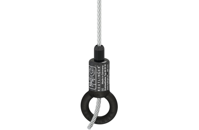 Suport de cablu REUTLINGER Cable Glider Type 80SVIII-RING bk