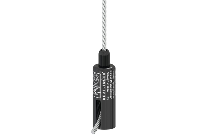 Suport de cablu REUTLINGER Cable Glider Type 80SVIII-ZW M12i bk