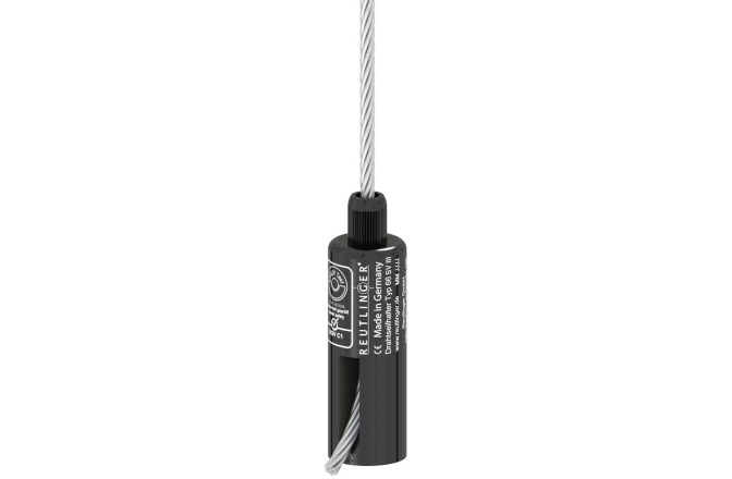 Suport de cablu REUTLINGER Cable Glider Type SVIII ZW M16i bk