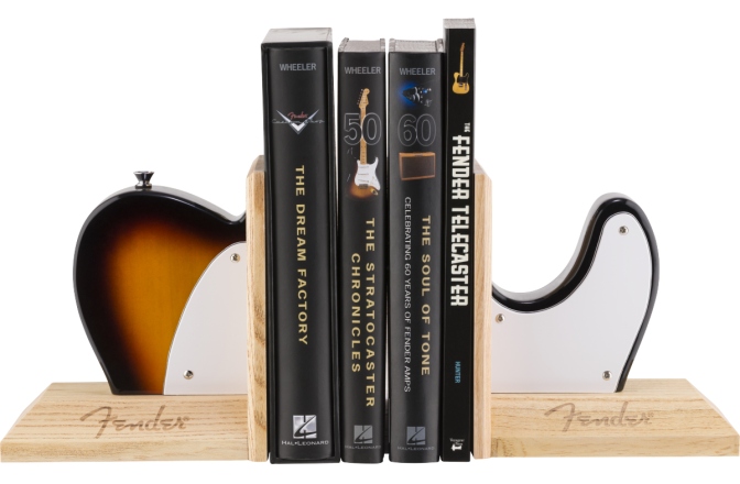 Suport de Cărți Fender Tele Body Bookends Sunburst