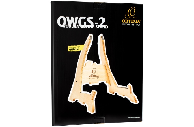 Suport de Chitară Ortega Wood-Guitar-Stand - Natural Bright