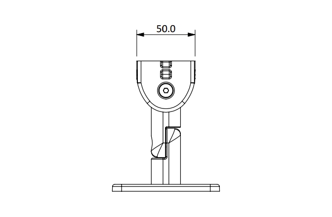 Suport de montare pe perete VOID Acoustics T51 Wall Bracket Black