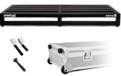 Suport de pedale Pedaltrain PT-N32-TCW NOVO 32 with Wheeled Tour Case