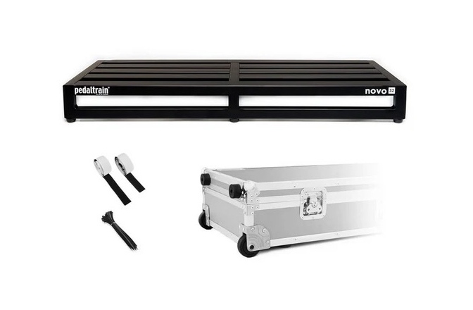 Suport de pedale Pedaltrain PT-N32-TCW NOVO 32 with Wheeled Tour Case
