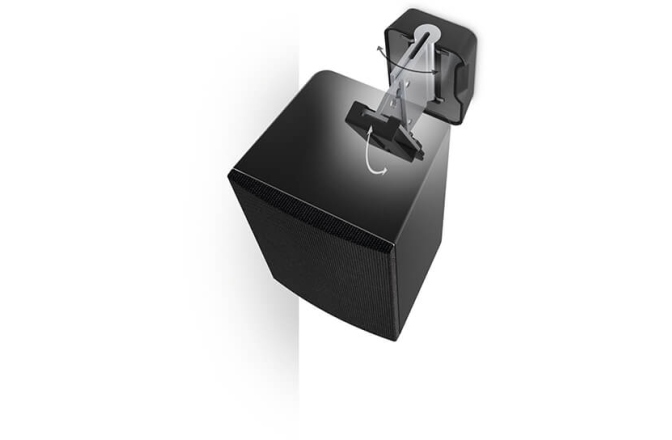 Suport de perete Vogels Sound 3200 pentru 1 boxa universal negru