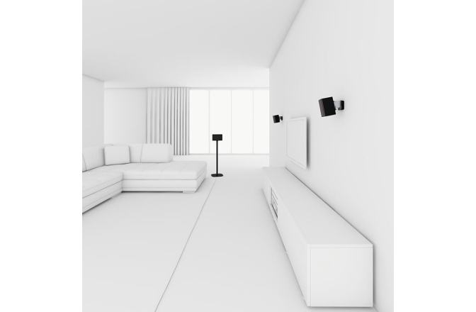 Suport de perete Vogels Sound 3200 pentru 1 boxa universal negru