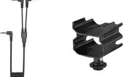 Suport dual pentru receiver-e   Audio-Technica AT8691 Camera Shoe Dual Mount