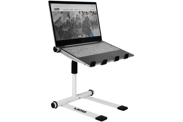 Ultimate Laptop Stand Height Adjustable - White Ultimate Laptop Stand Height Adjustable - White