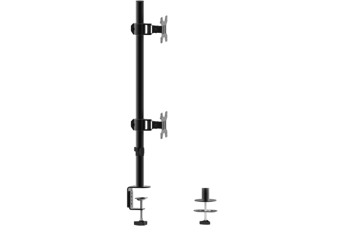 Suport Monitor  BlackMount UP02 2 monitoare 10-27"