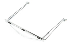 Suport Muzicuță Fender Harmonica Holder Stainless Steel