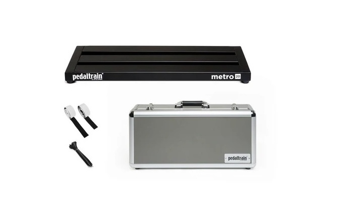 Suport pedale efect Pedaltrain METRO 20 Pedalboard with Hard Case