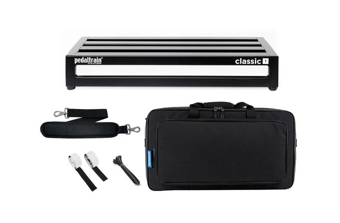 Suport pedale efect Pedaltrain PT-CL1-SC CLASSIC 1 Pedalboard with Soft Case