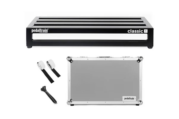 PT-CL1-TC CLASSIC 1 Pedalboard with Tour Case PT-CL1-TC CLASSIC 1 Pedalboard with Tour Case
