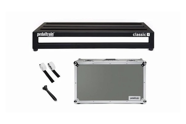 PT-CL2-TC CLASSIC 2 Pedalboard with Tour Case PT-CL2-TC CLASSIC 2 Pedalboard with Tour Case