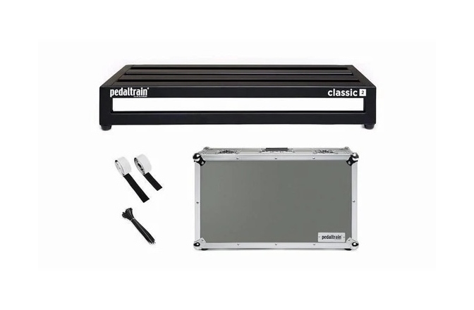 Suport pedale efect Pedaltrain PT-CL2-TC CLASSIC 2 Pedalboard with Tour Case