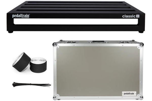 PT-CL3-TC Classic 3 Pedalboard with Tour Case PT-CL3-TC Classic 3 Pedalboard with Tour Case