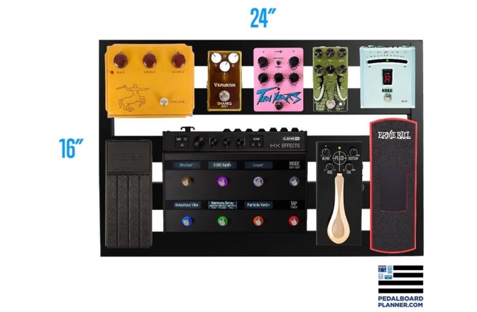 Suport pedale efect Pedaltrain PT-CL3-TC Classic 3 Pedalboard with Tour Case