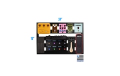 Suport pedale efect Pedaltrain PT-CL3-TCW Classic 3 Pedalboard with Hard case