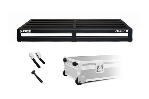 PT-CLP-TCW CLASSIC PRO Pedalboard with Hard Case + Wheels PT-CLP-TCW CLASSIC PRO Pedalboard with Hard Case + Wheels